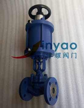 氣動波紋管截止閥WJ641H-16C 氣動波紋管截止閥WJ641H-16C