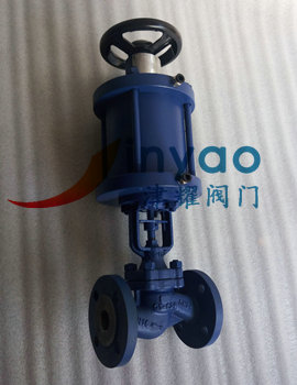 氣動波紋管截止閥WJ641H-25C 氣動波紋管截止閥WJ641H-25C